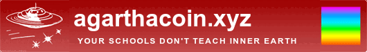 Animated agarthacoin.xyz banner: your schools don’t teach inner earth