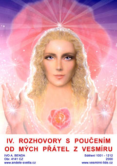 Book cover IV with a glowing figure